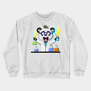 Mad Panda Scientist Crewneck Sweatshirt